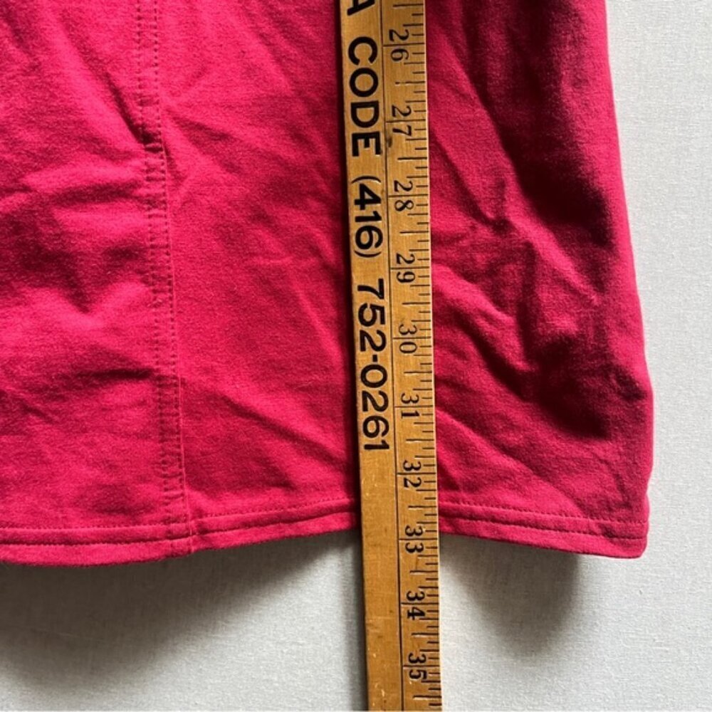 Neon Buddha Pink Cotton Cowl Collar Button Jacket Women's Size XS - Picture 8 of 8